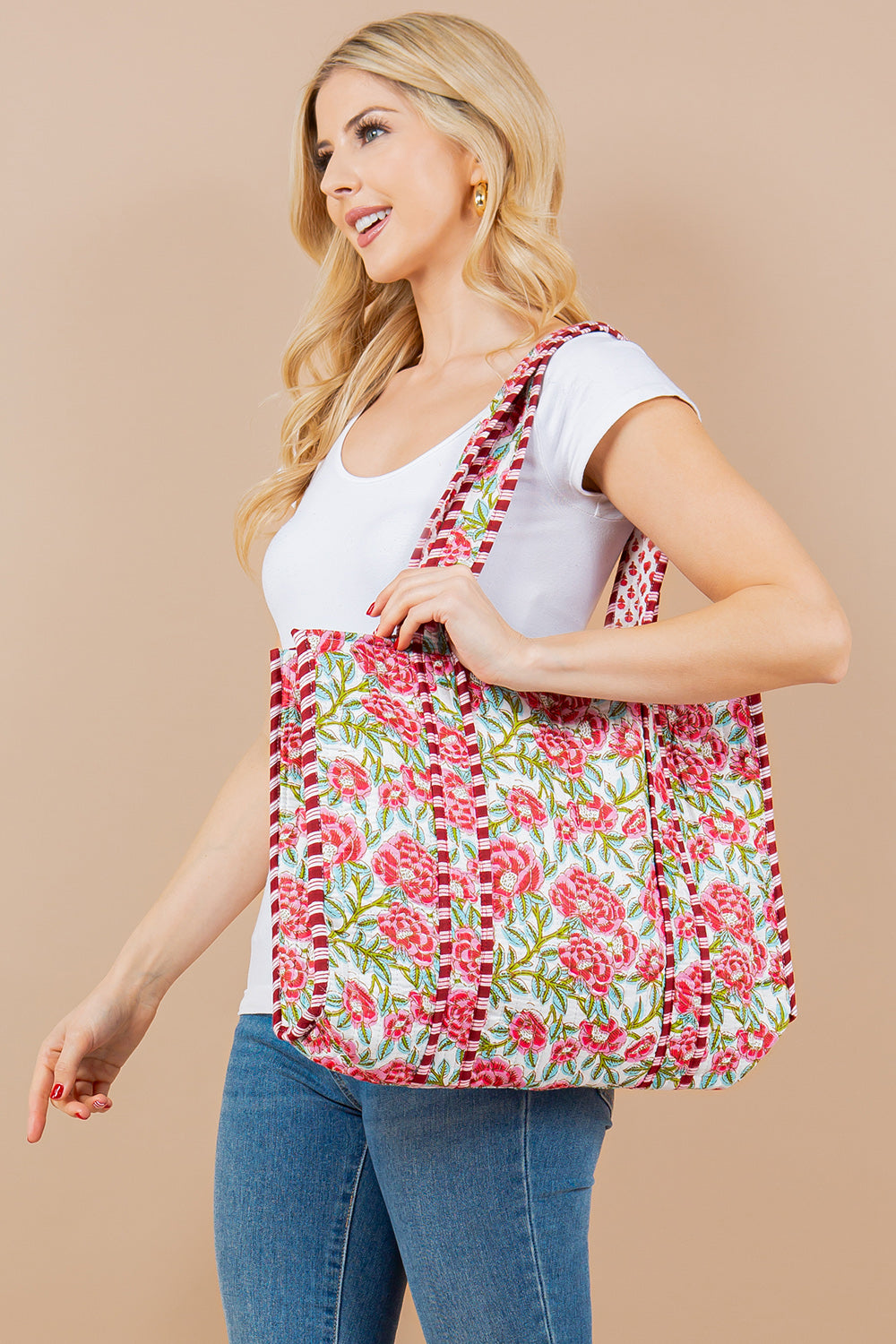 Quilted Tote Bag