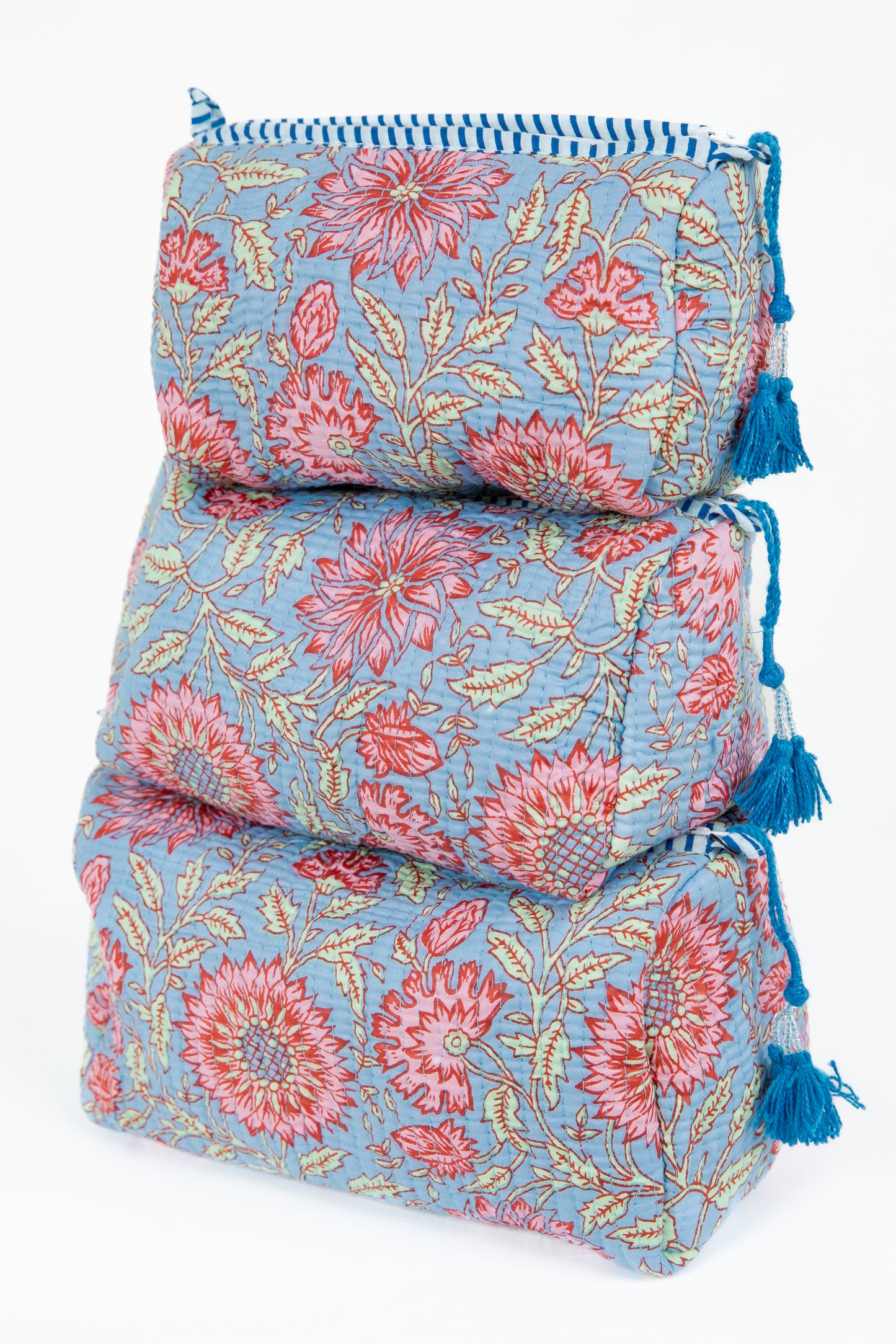Quilted Makeup/Toiletry Bag