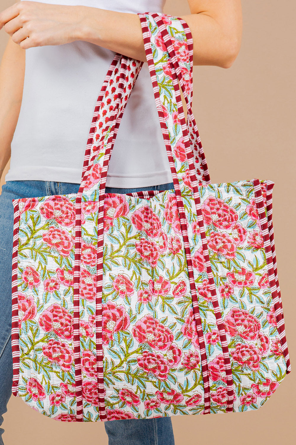 Quilted Tote Bag