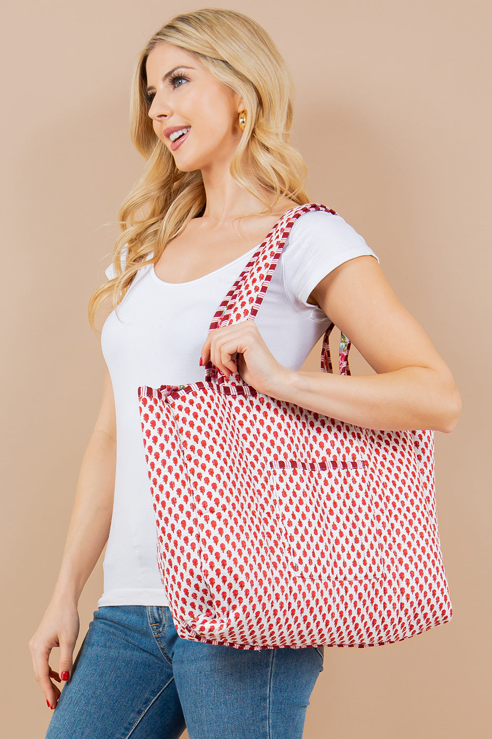 Quilted Tote Bag