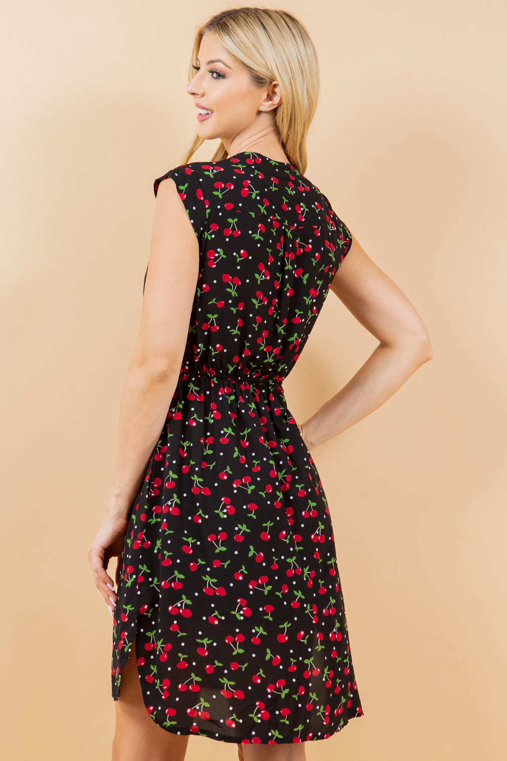 Cherry Print Everyday Dress