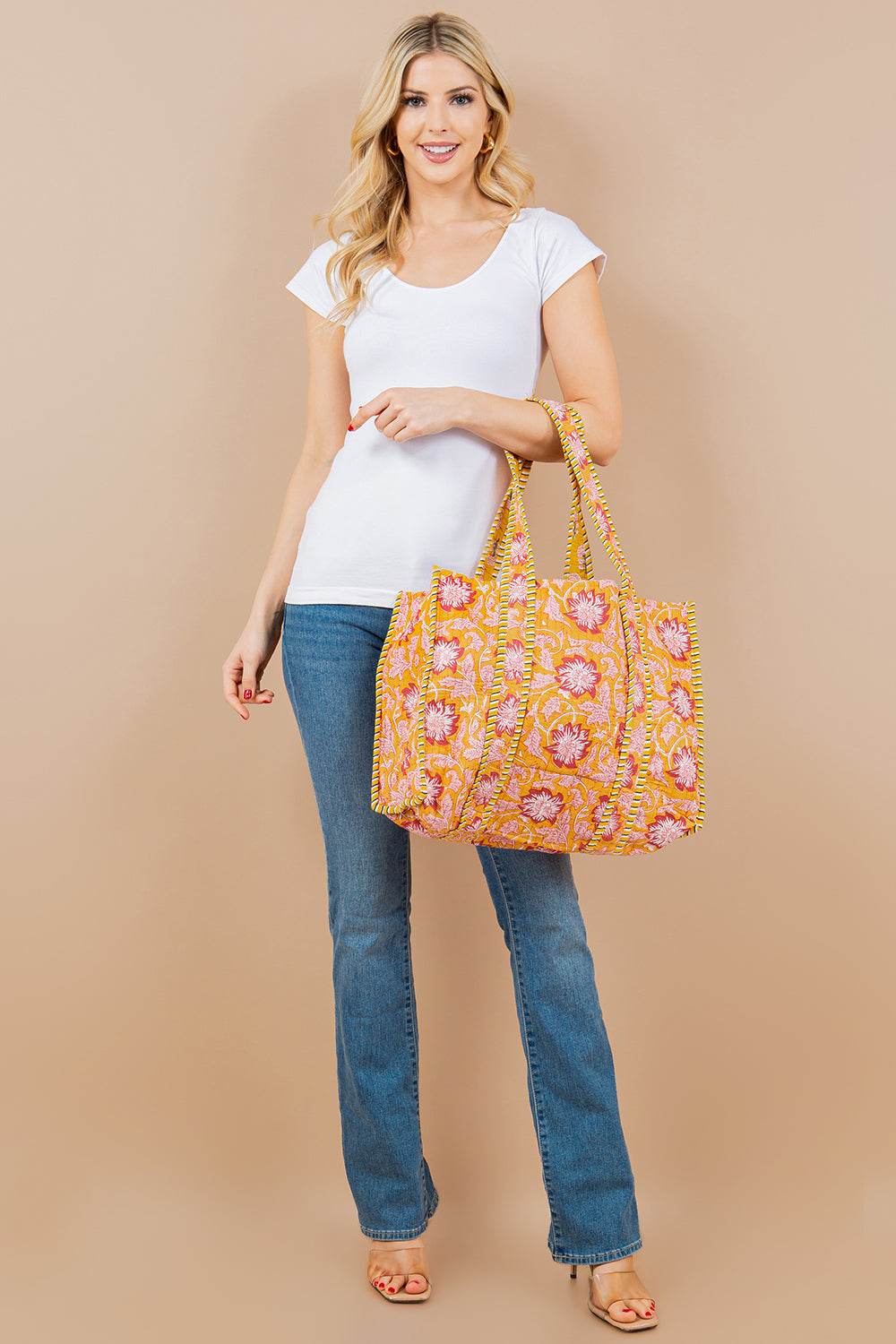 Quilted Tote Bag