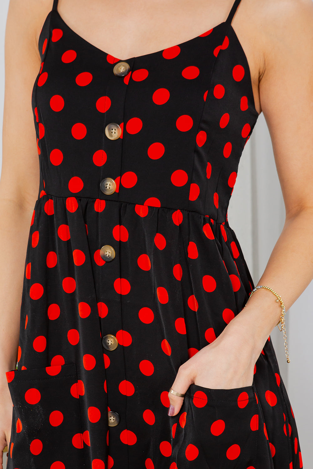 RETRO POLKA DOT DRESS
