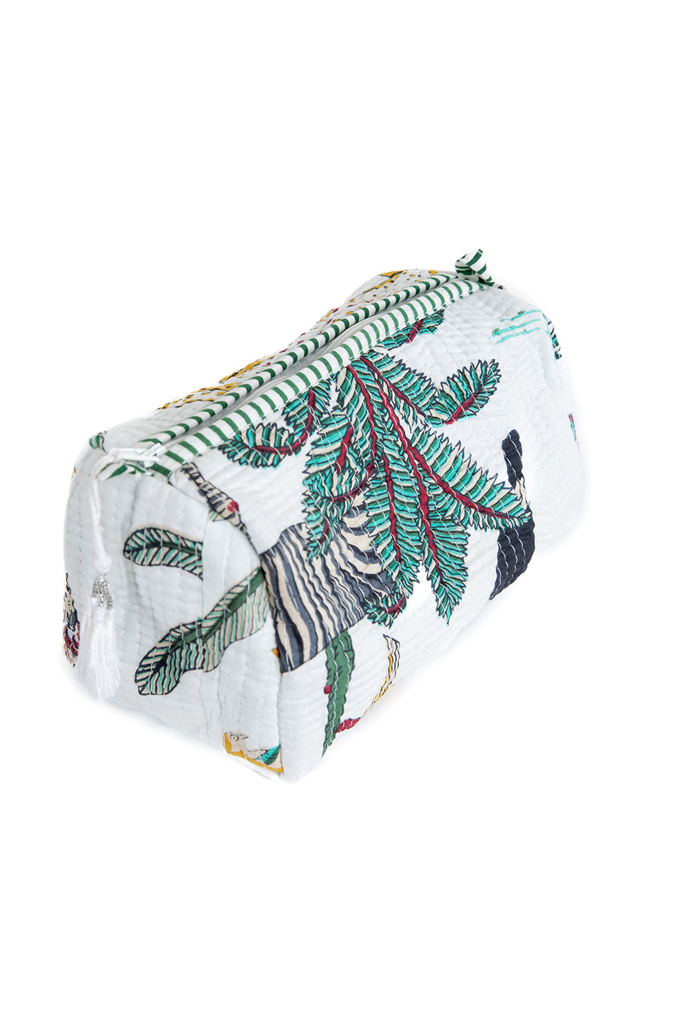 Quilted Makeup/Toiletry Bag