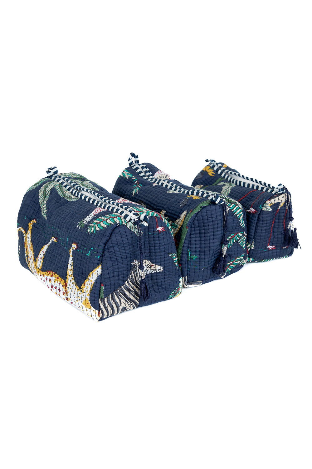 Quilted Makeup/Toiletry Bag