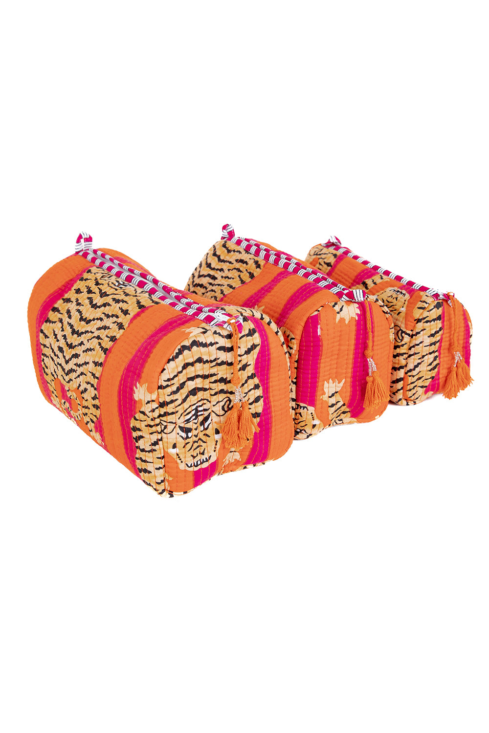 Quilted Makeup/Toiletry Bag