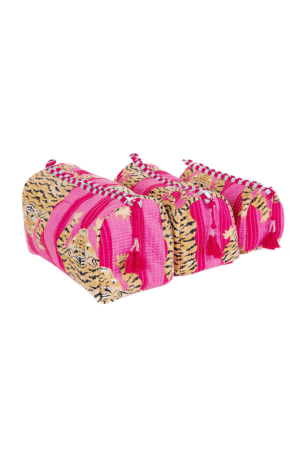 Quilted Makeup/Toiletry Bag