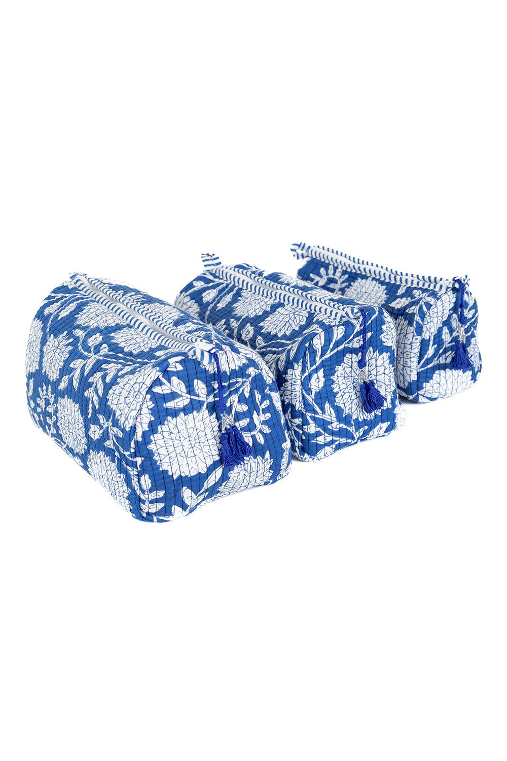 Quilted Makeup/Toiletry Bag