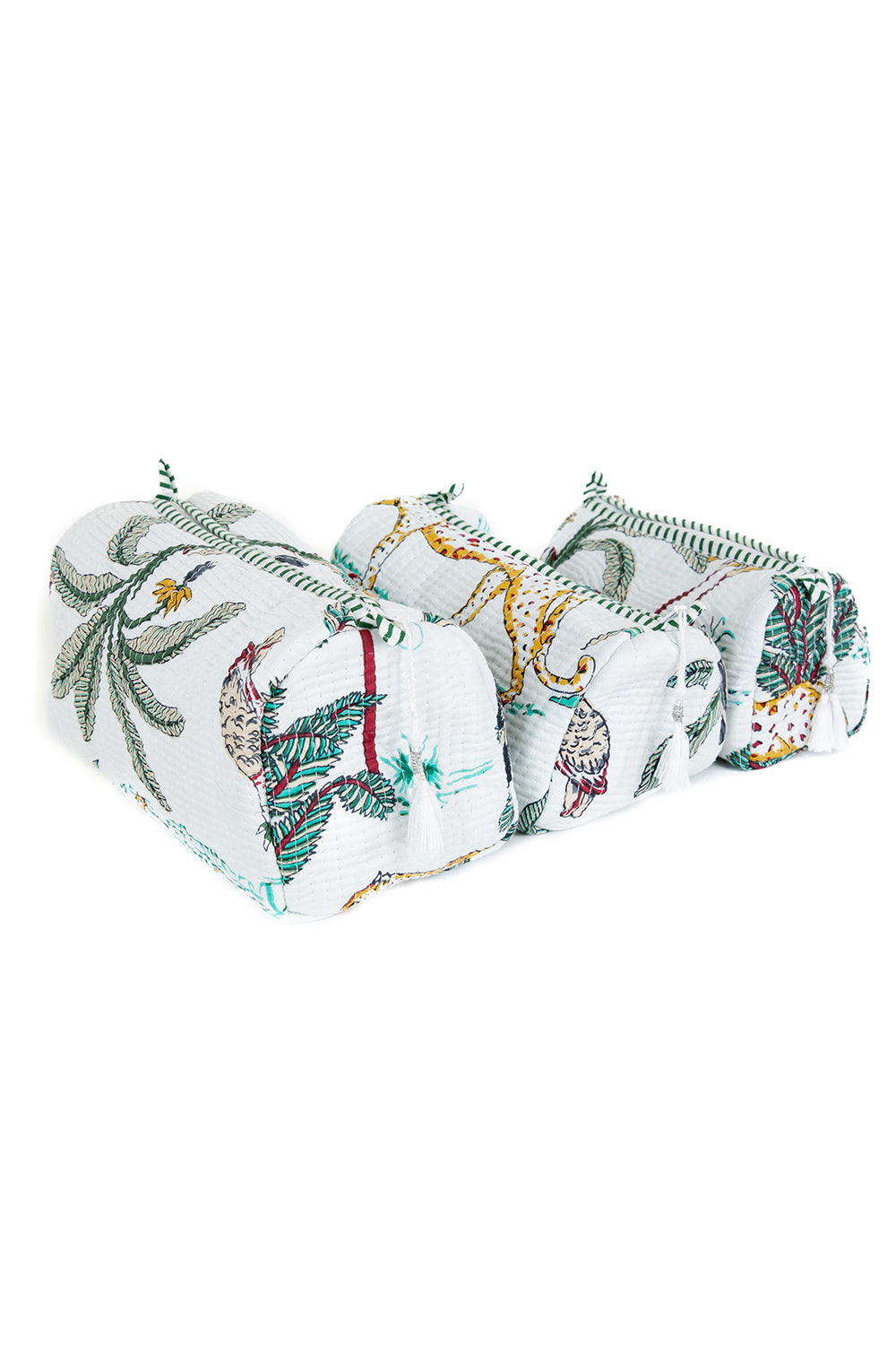 Quilted Makeup/Toiletry Bag