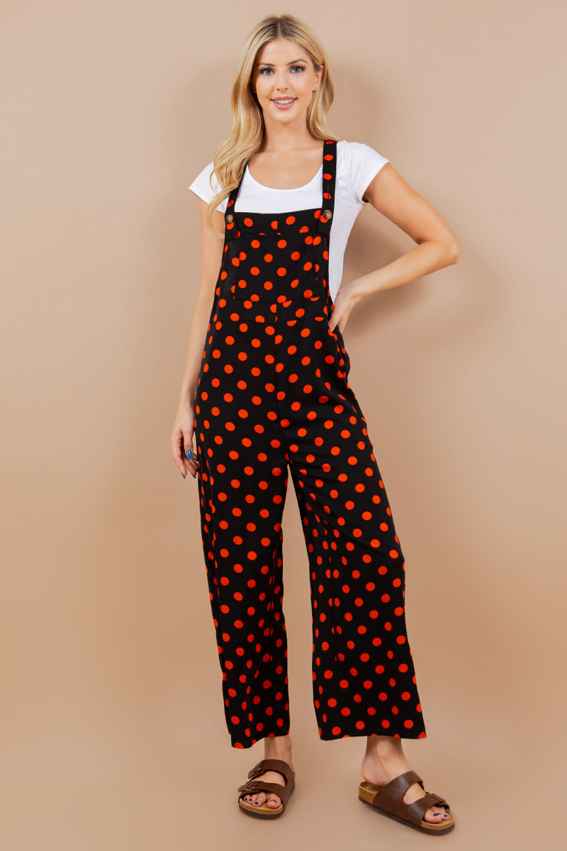 Polka dot Overall