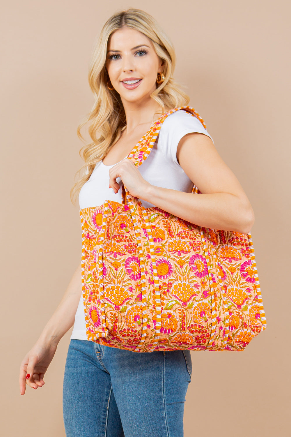 Quilted Tote Bag