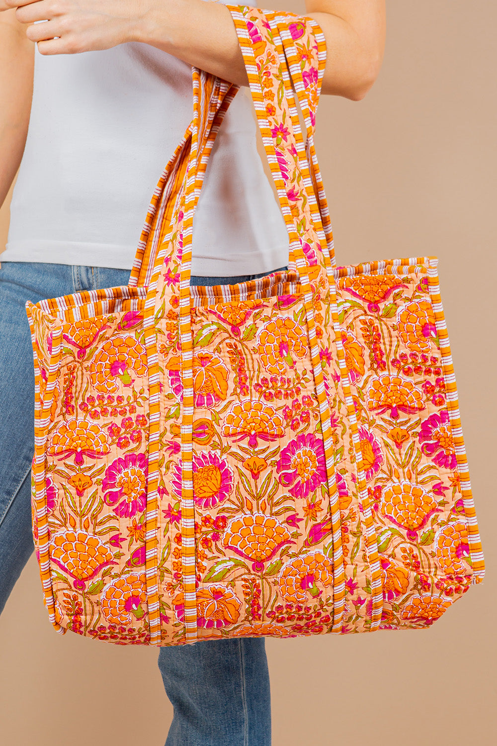 Quilted Tote Bag