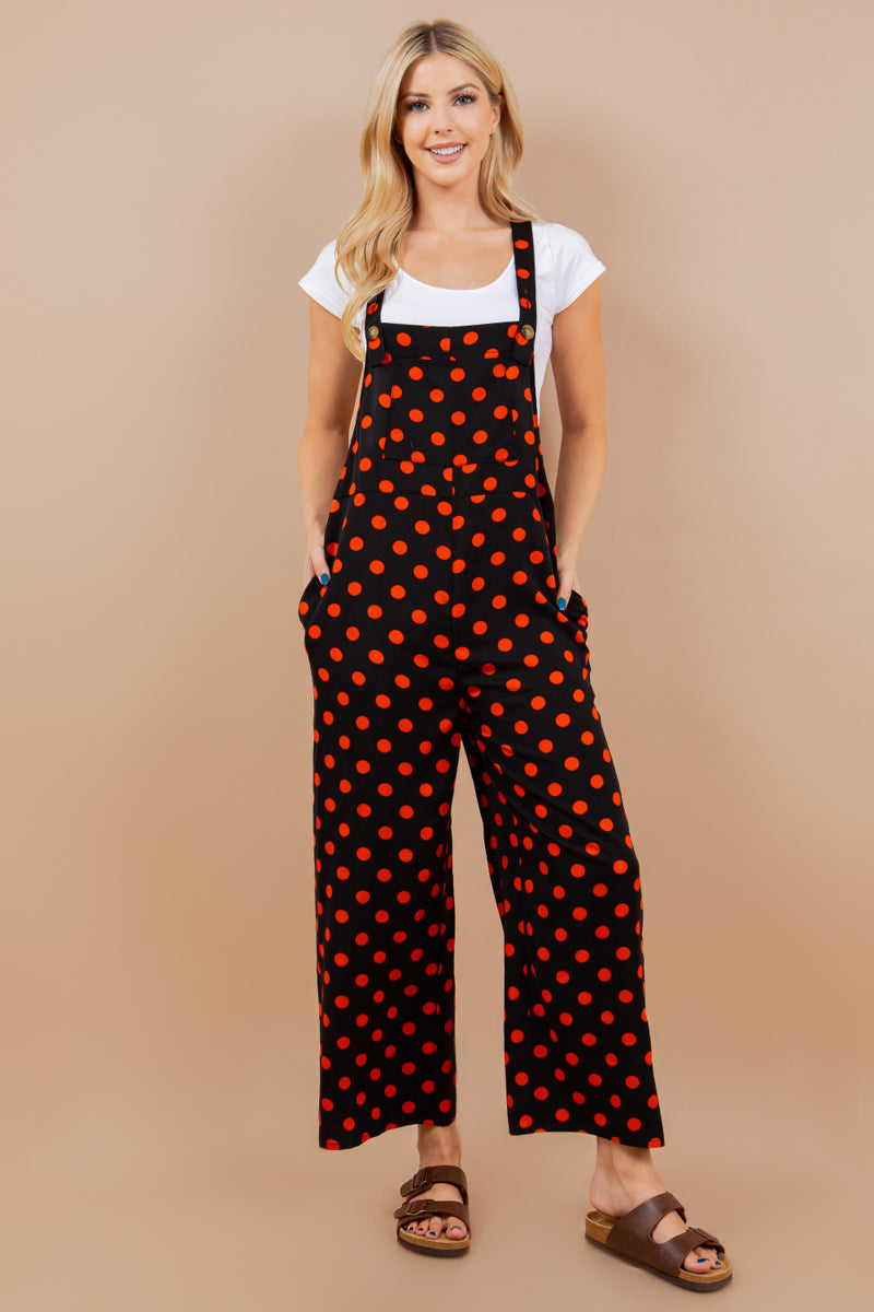 Polka dot Overall