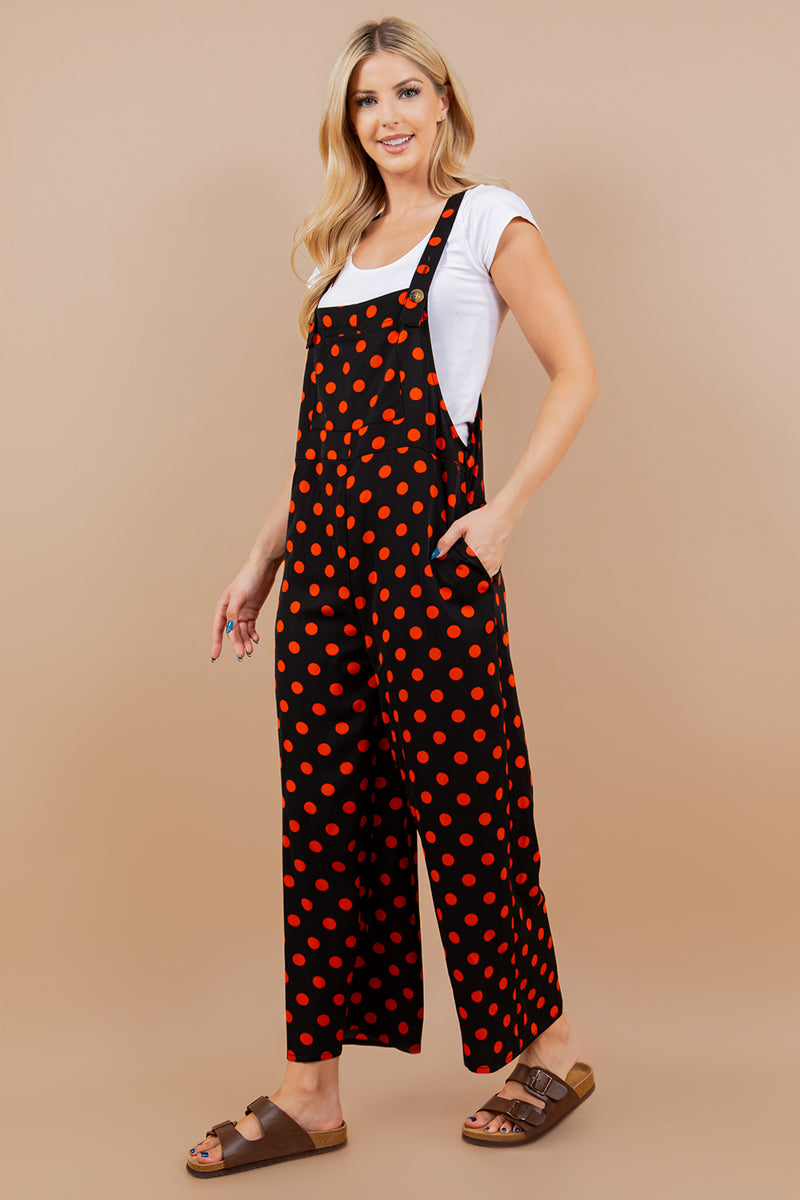 Polka dot Overall