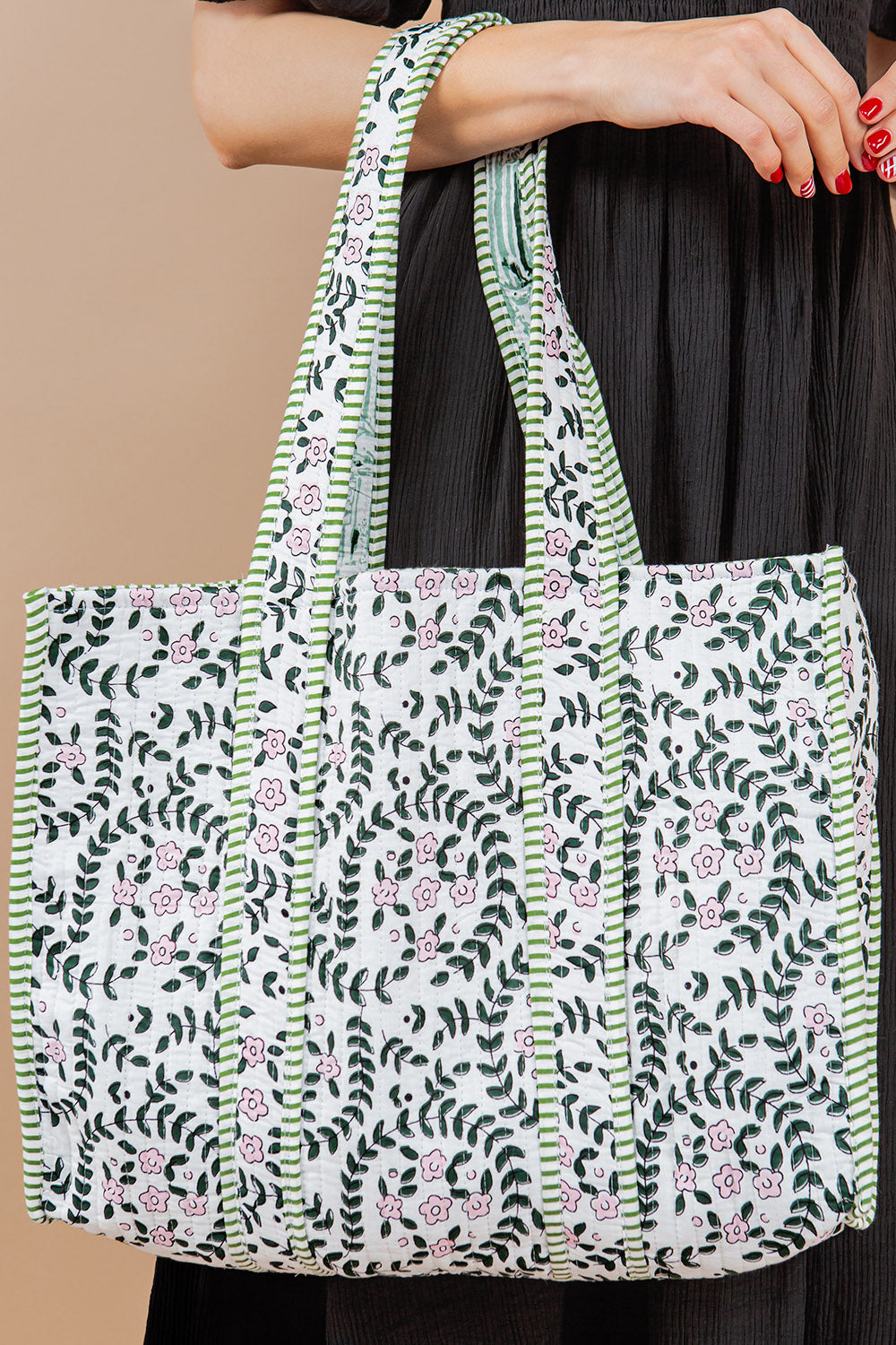 Quilted Tote Bag