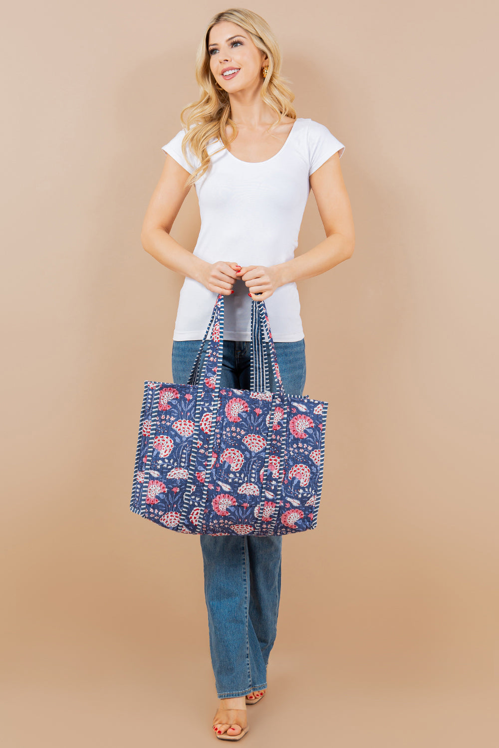 Quilted Tote Bag