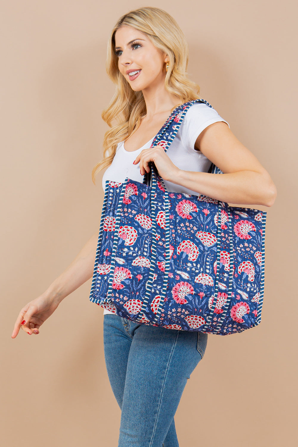 Quilted Tote Bag