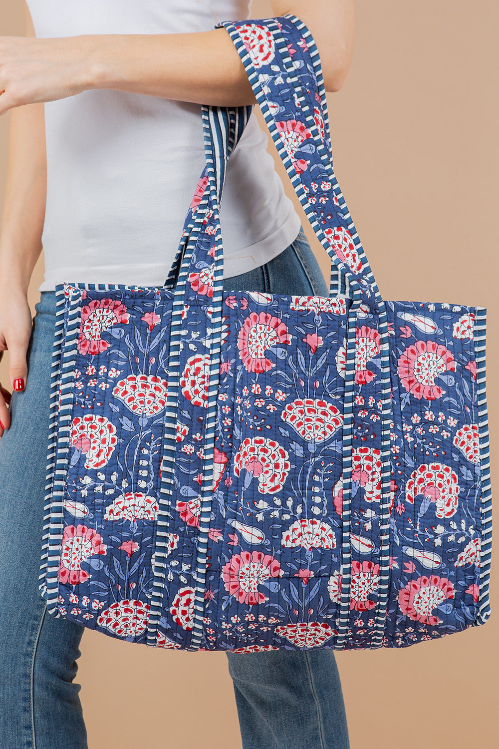 Quilted Tote Bag