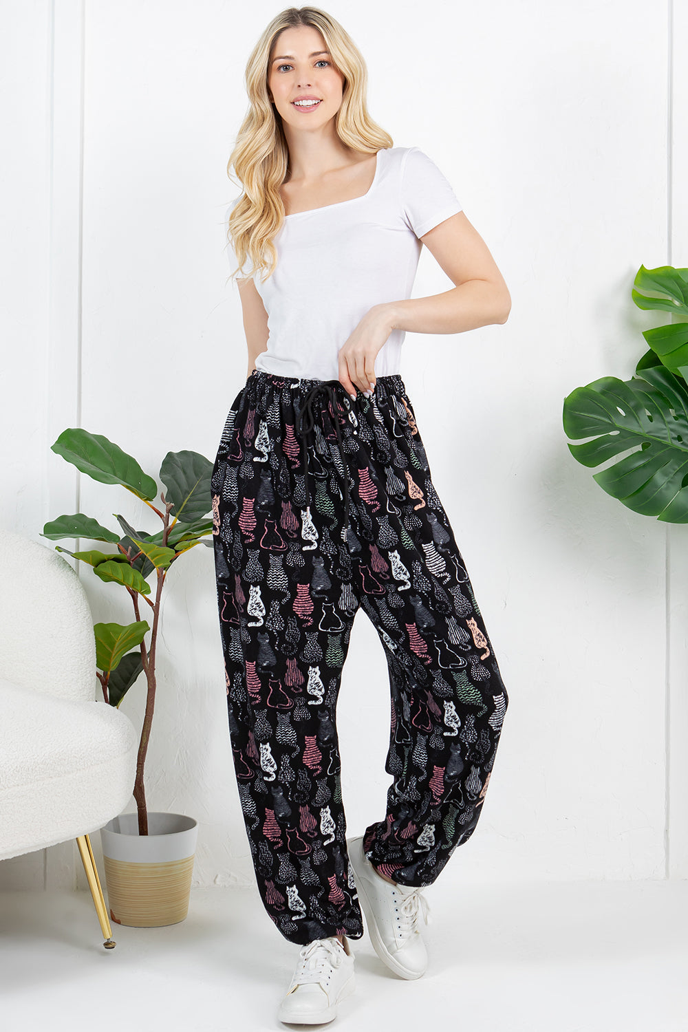 Retro Cats Jogger Pant
