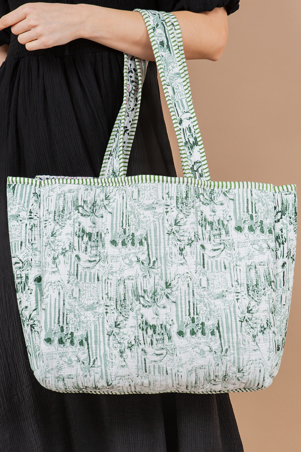 Quilted Tote Bag