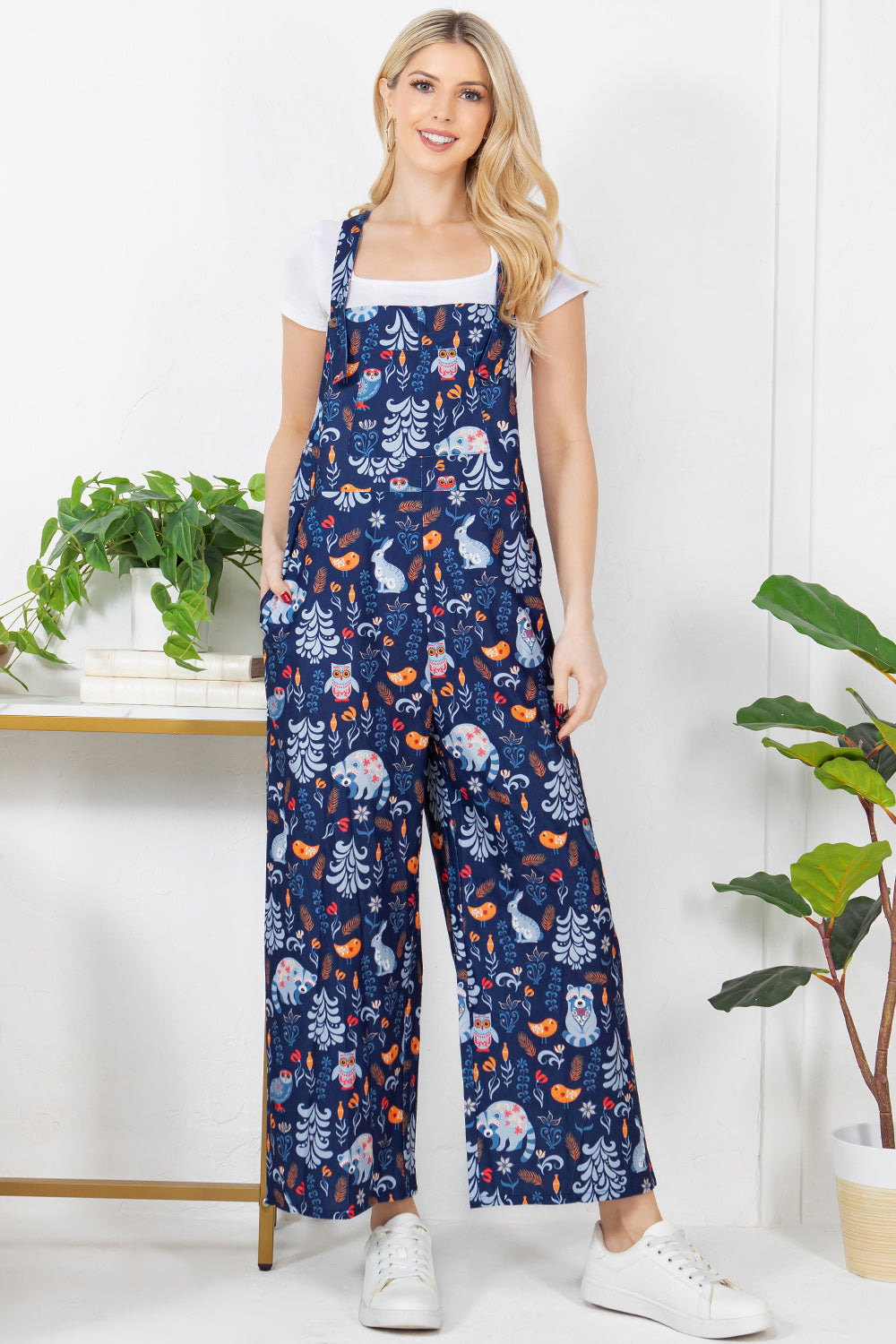 Racoon & Friend Corduroy Overall