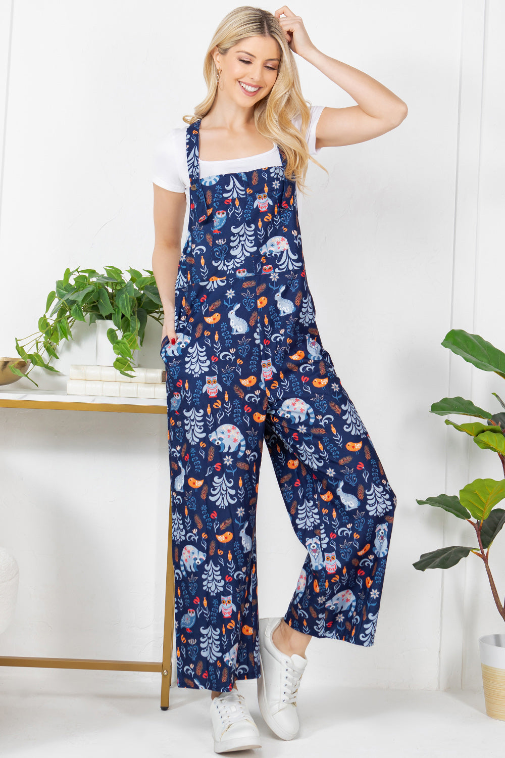 Racoon & Friend Corduroy Overall