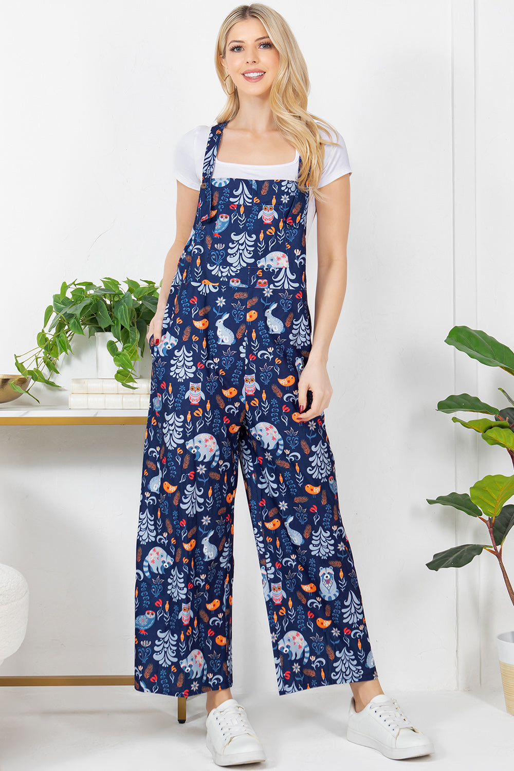 Racoon & Friend Corduroy Overall