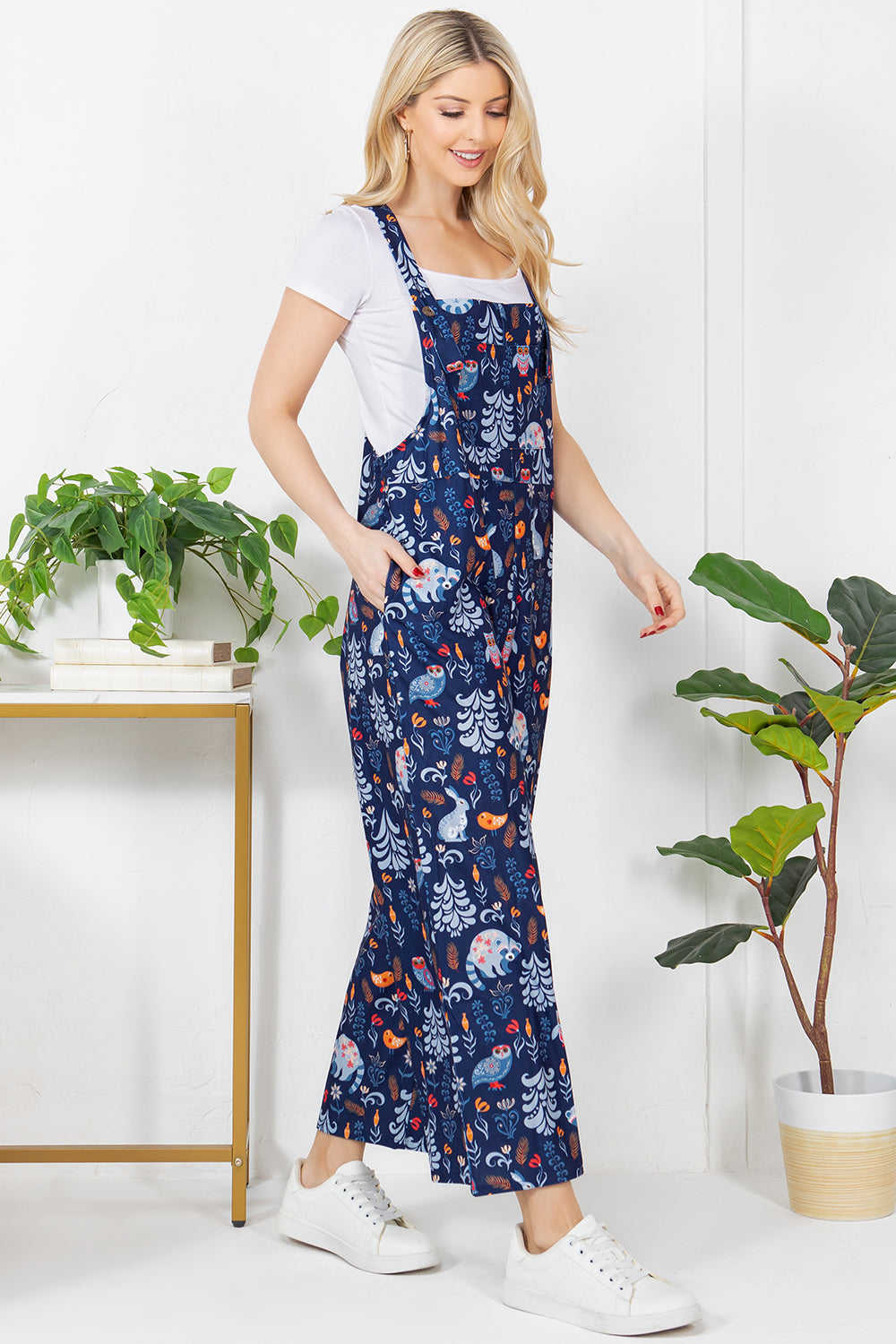 Racoon & Friend Corduroy Overall