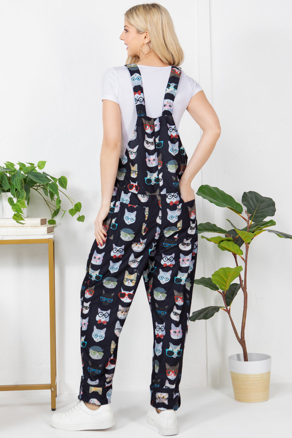 Cat with Glasses Over All