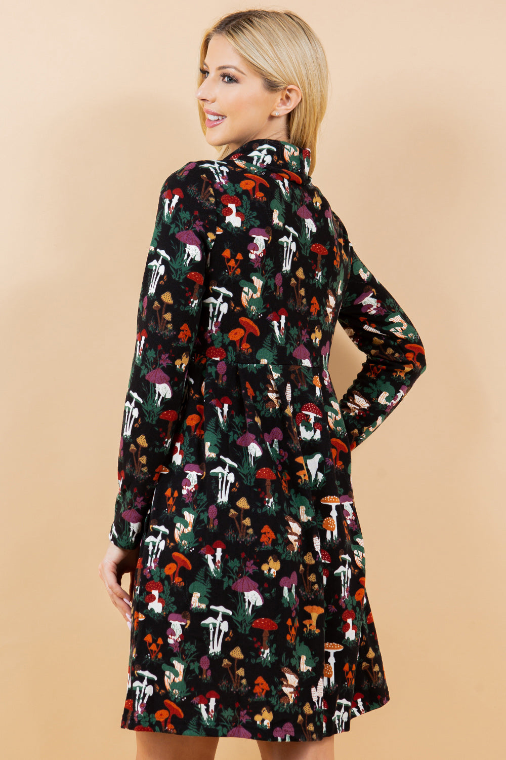 Garden of Mushroom Tunic Dress