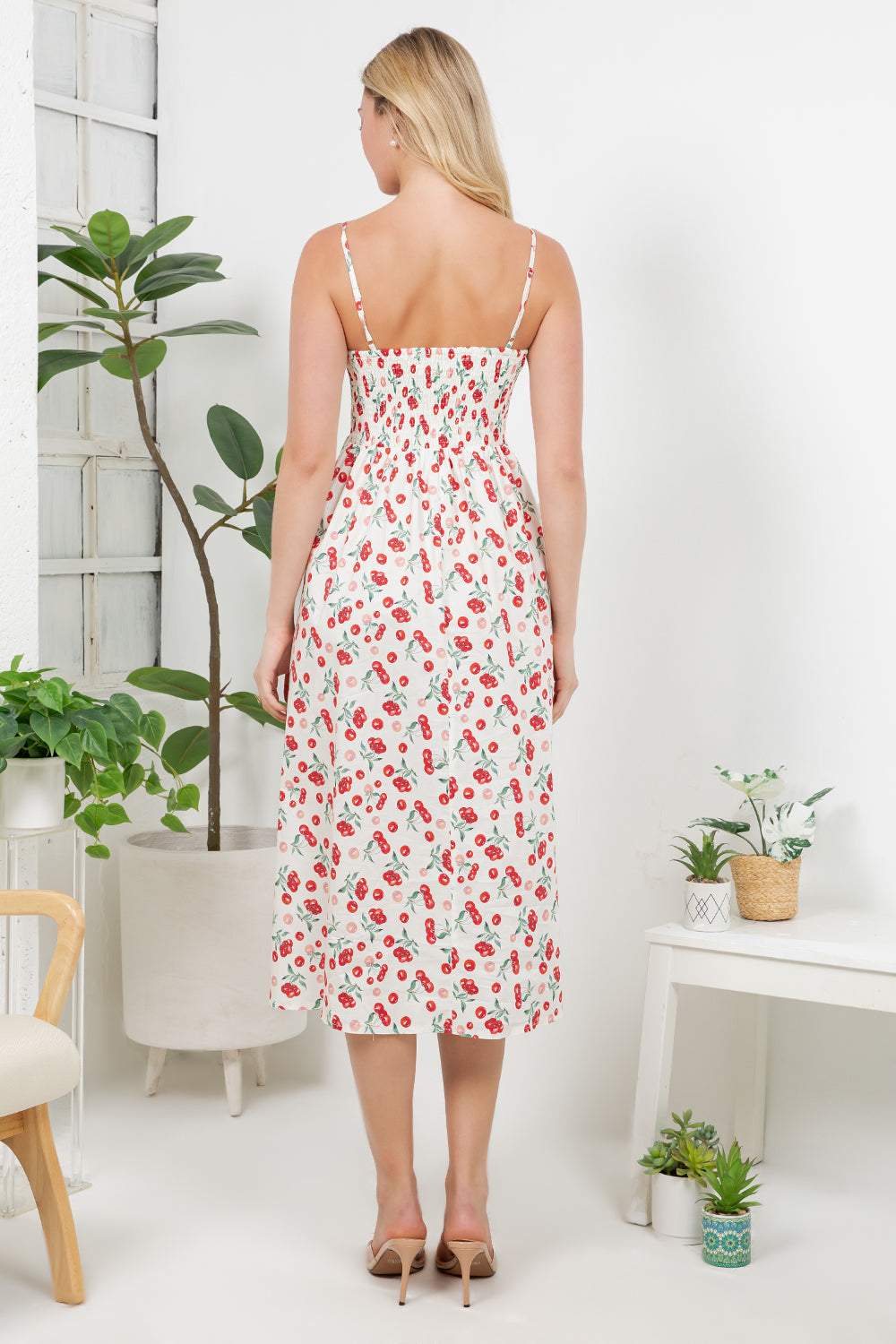 Cherry Print Dress
