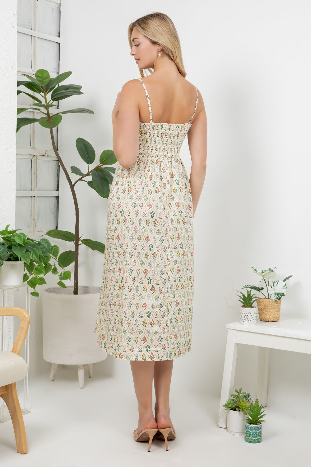 Floral Print Cami Dress