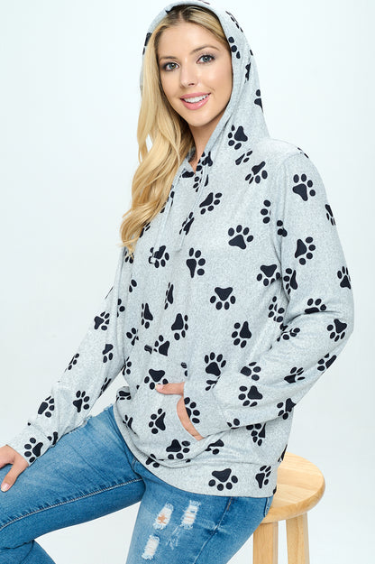Paw Pullover  Hoodie