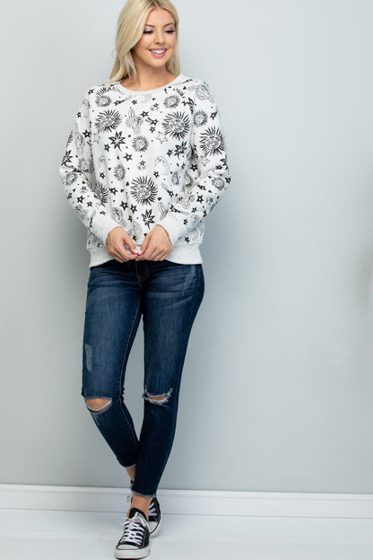 Sun and Moon  Sweatshirt