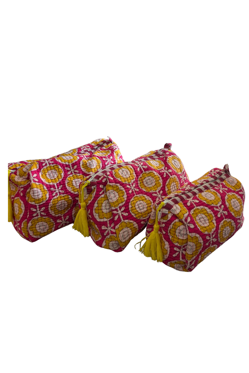 Quilted Makeup/Toiletry Bag