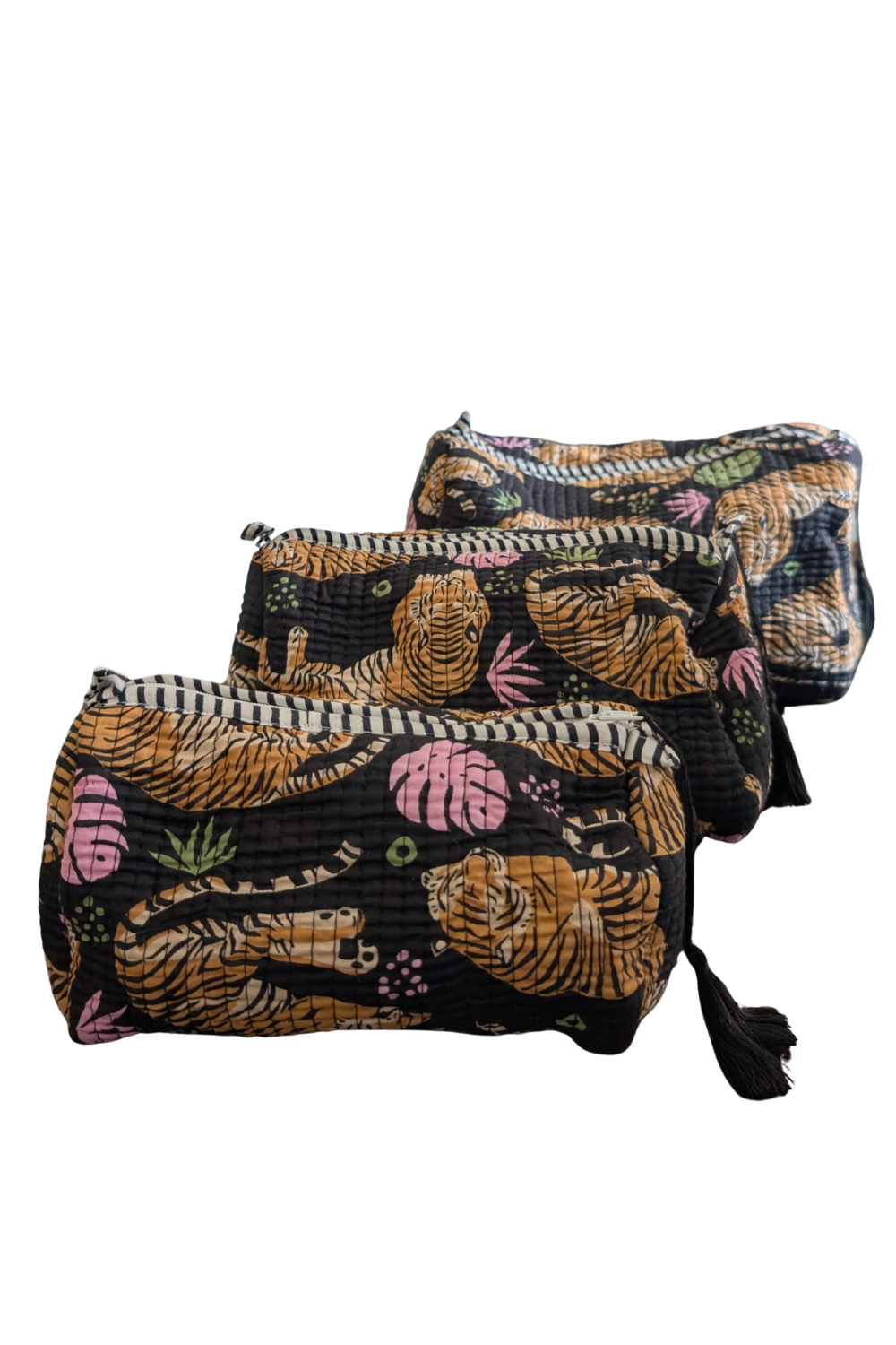 Quilted Makeup/Toiletry Bag