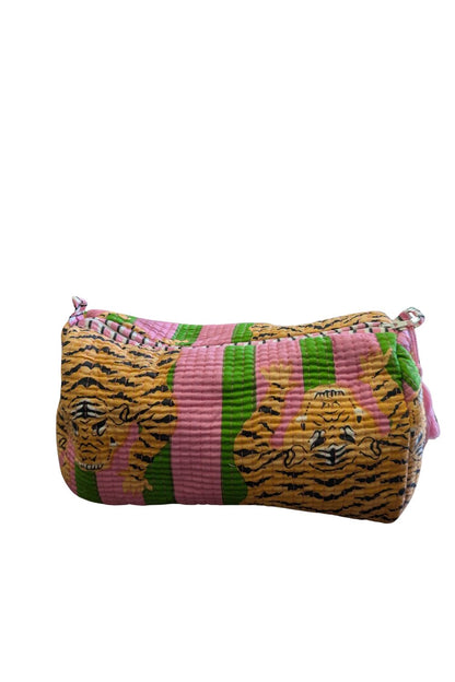 Quilted Makeup/Toiletry Bag