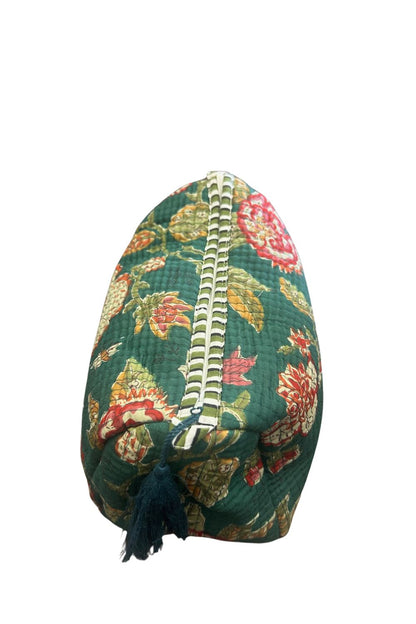 Quilted Makeup/Toiletry Bag