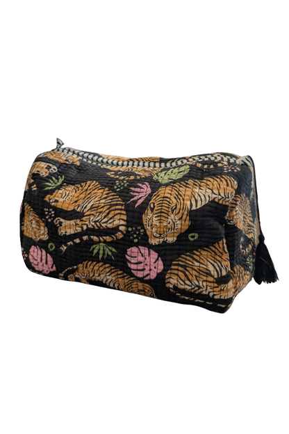 Quilted Makeup/Toiletry Bag