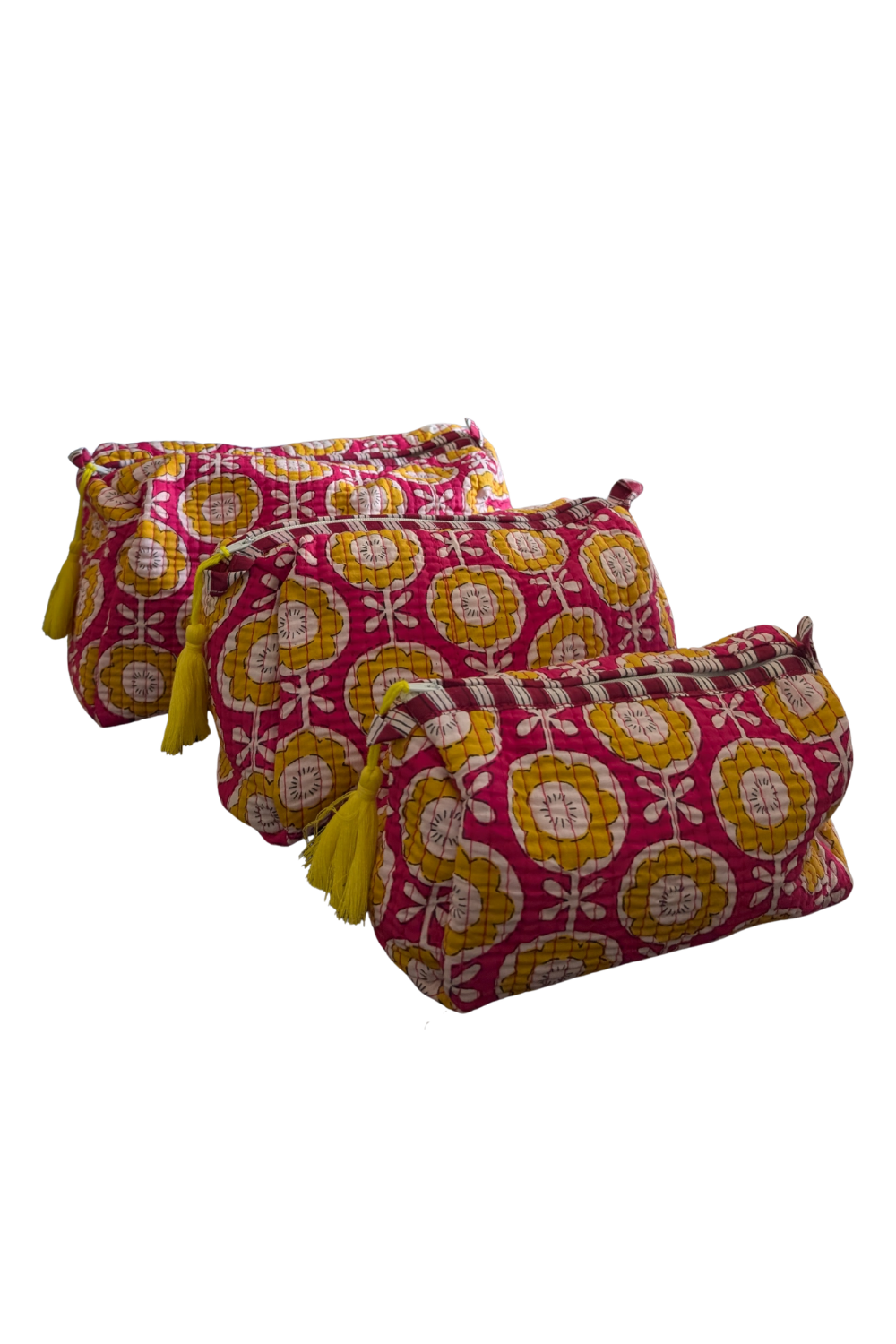 Quilted Makeup/Toiletry Bag