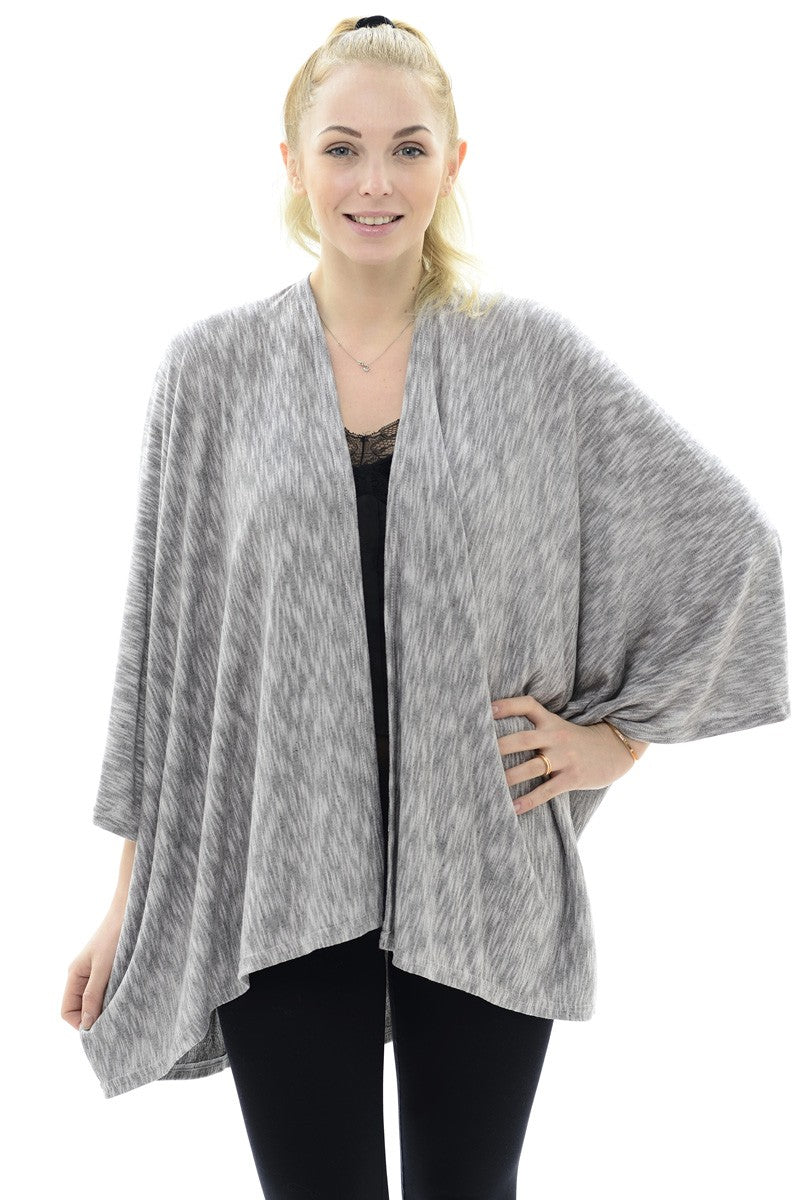 Solid Grey Color Cardigan