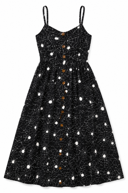 Spider Web Cami Maxi Dress