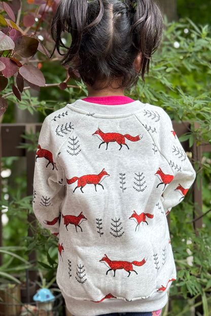 Red Fox Sweatshirt - Kids