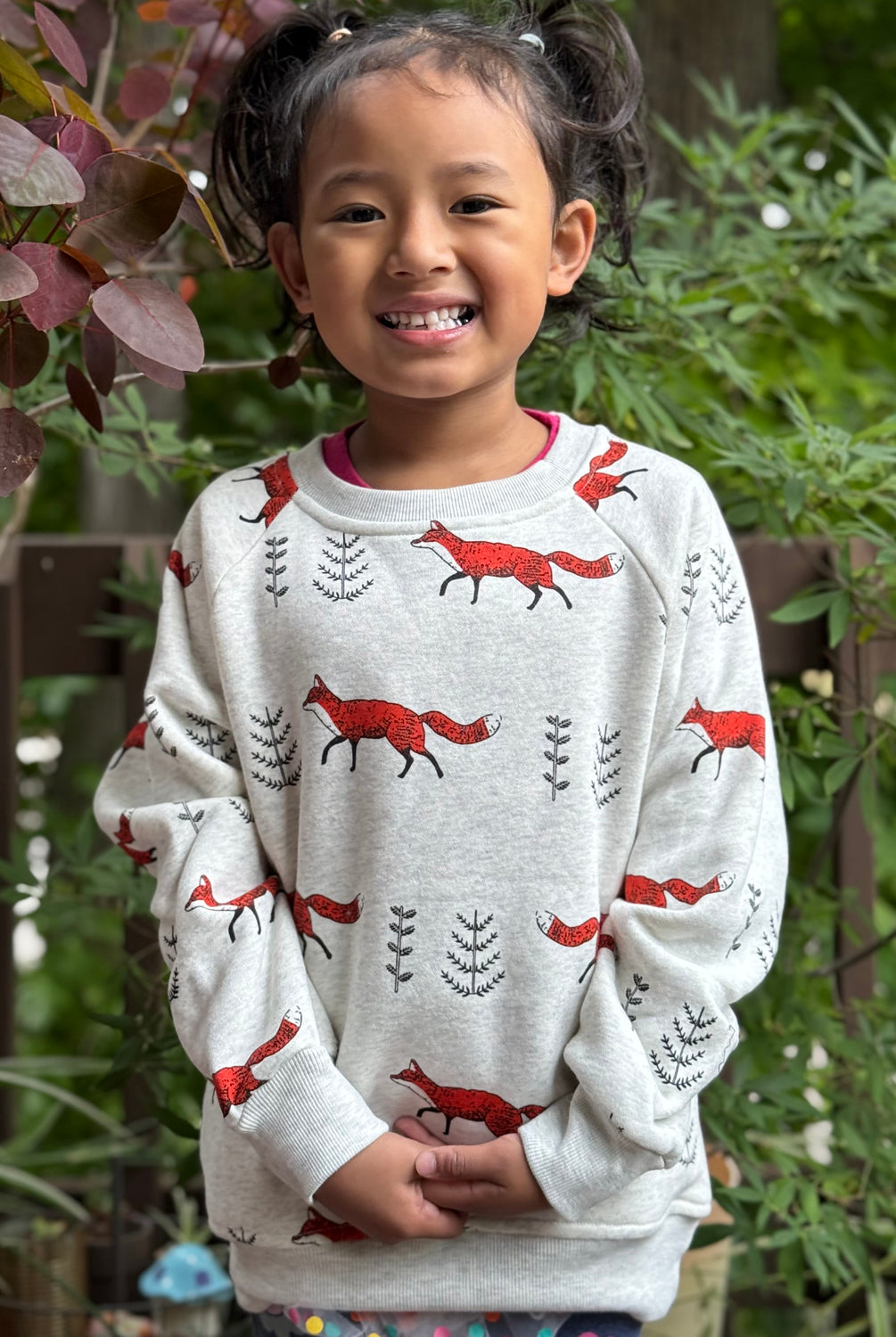 Red Fox Sweatshirt - Kids