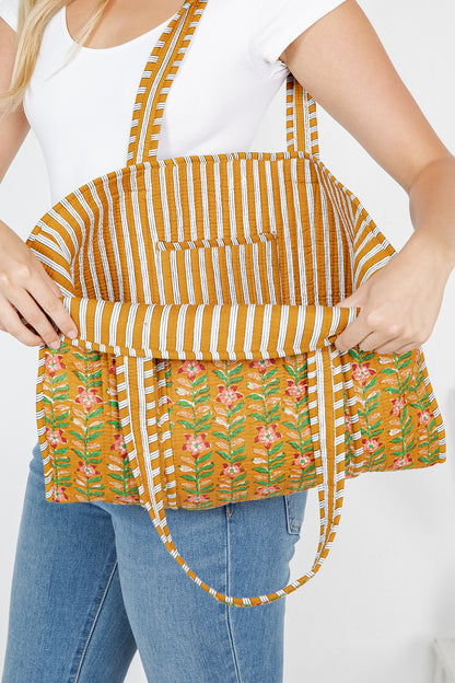 Quilted Tote Bag