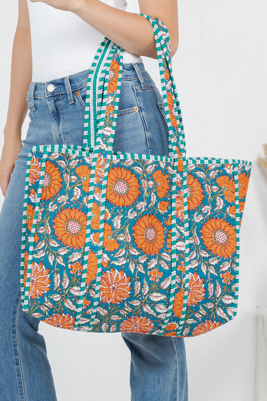 Quilted Tote Bag