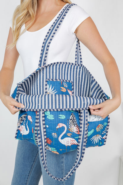 Quilted Tote Bag