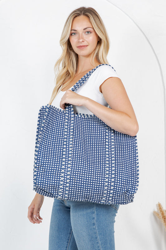 Quilted Tote Bag