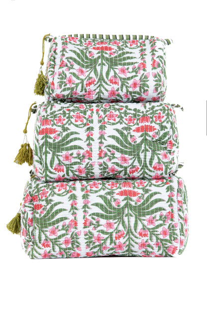Quilted Makeup/Toiletry Bag (Copy)