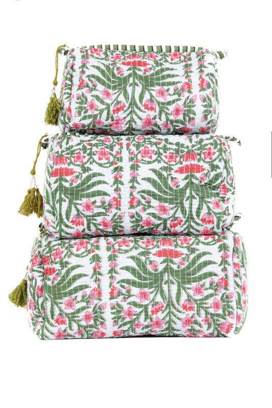 Quilted Makeup/Toiletry Bag (Copy)